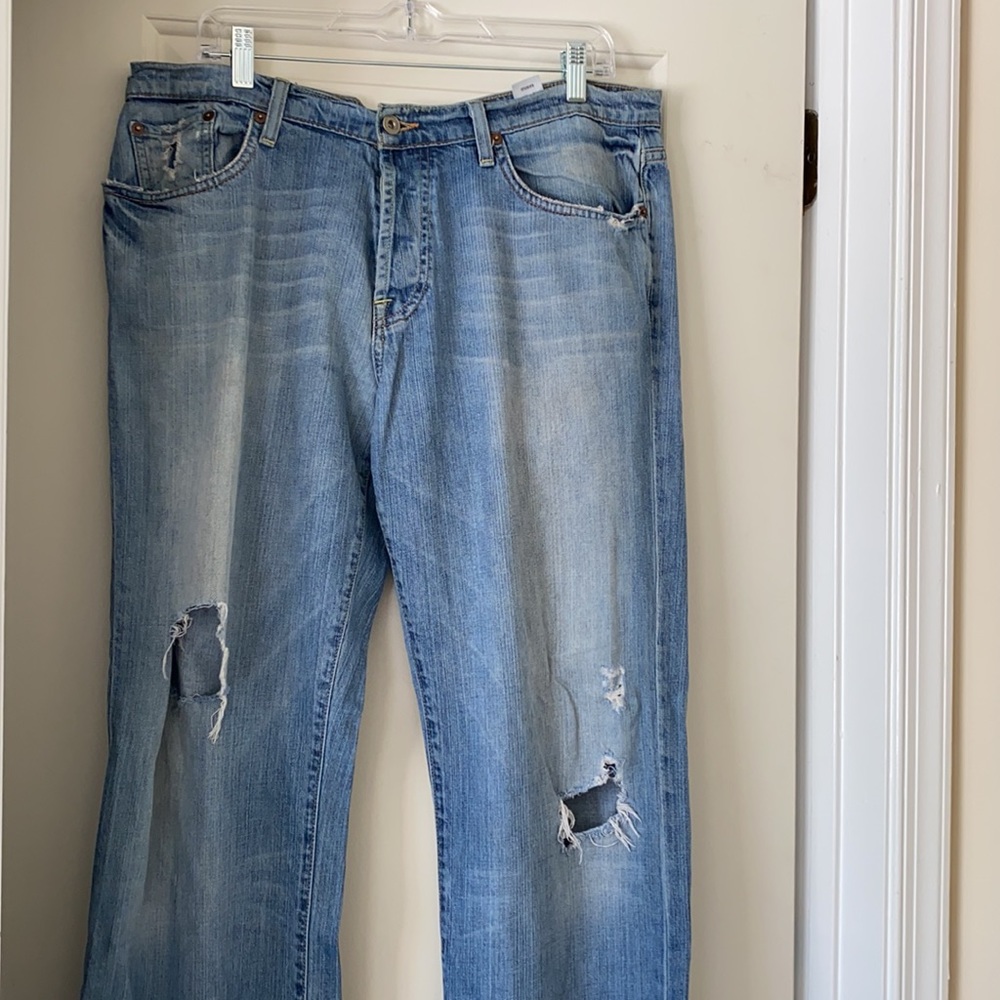 Men’s Lucky Brand jeans, size 36x32, slim bootleg